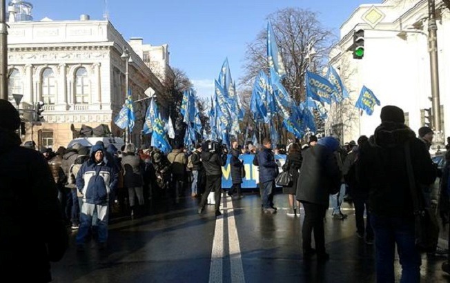 Протесты в Киеве: фото